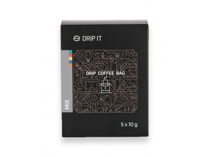 Drip it káva ve filtru ochutnávkové balení 5 káv