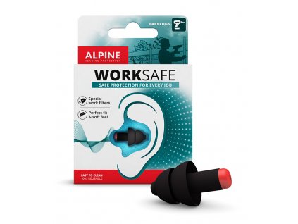 Alpine WorkSafe špunty do uší proti hluku