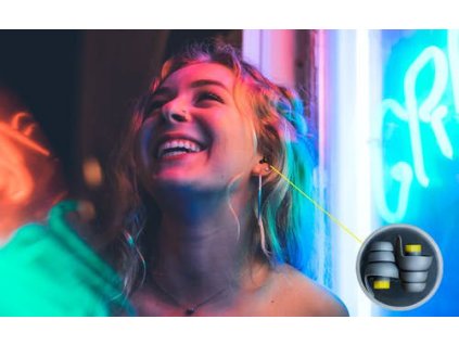 Thunderplugs Blister špunty do uší pro muzikanty balení Earplugs