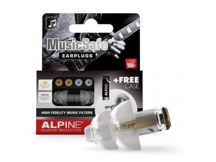 Špunty do uší pro muzikanty Alpine MusicSafe