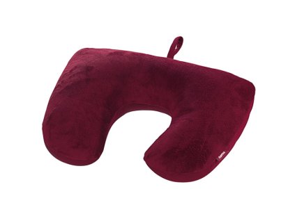 Hama 2v1 bordo cestovní polštářek ve tvaru U