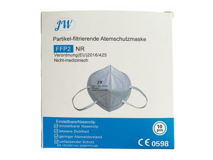 Respirátor FFP2 individuálně balený NR 10 ks