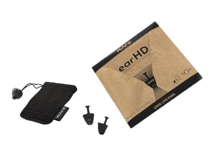 Ear HD špunty do uší černé balení