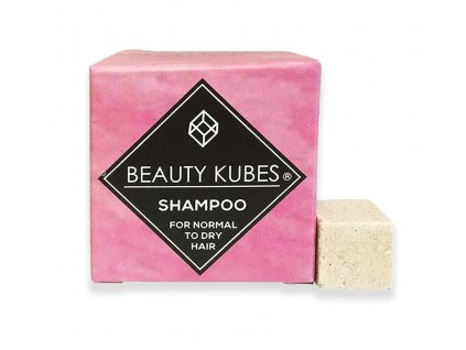 Beauty Kubes tuhý šampon pro normální až suché vlasy 100g