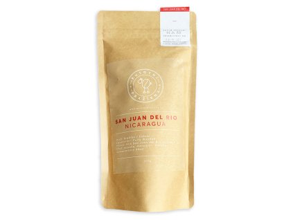 San Juan del Rio Nicaragua putovní pražírna zrnková káva 250g