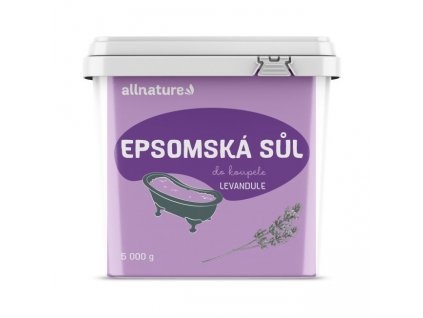 ALlnature epsomská sůl levandule 5000g