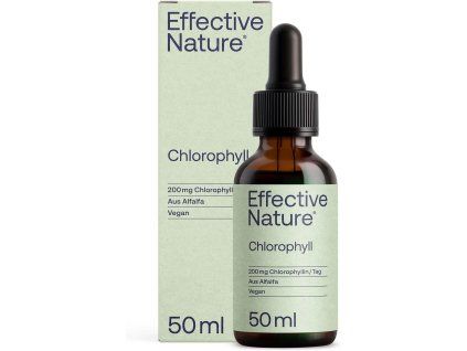 Effective Nature Tekutý chlorofyl kapky 50ml