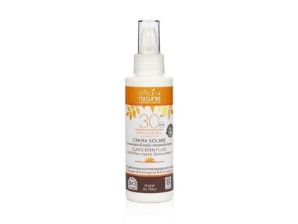 Officina Naturae Opalovací krém bez parfemace SPF 30 BIO (100ml)
