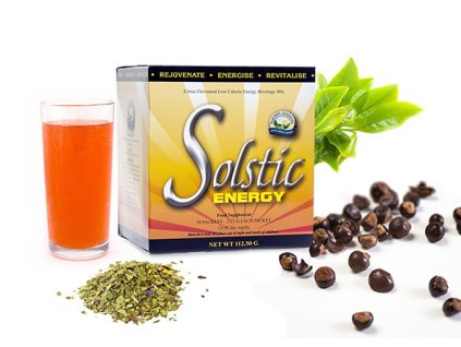 Natures Sunshine Solstic Energy vitamínový nápoj proti únavě Earplugs cz