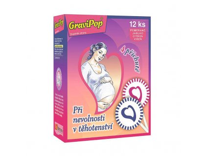 VitaHarmony GraviPop lízátko při nevolnosti v těhotenství