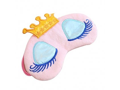 Maska na oči na spaní Princezna růžová 2