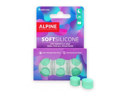 Alpine Silicone špunty do uší 3 páry silikonové špunty