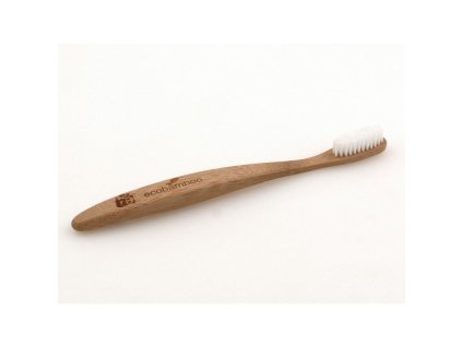 Ecobamboo dřevěný kartáček na zuby z bambusu (soft)