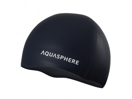 Aqua sphere plavecká čepice plain silicone cap černá