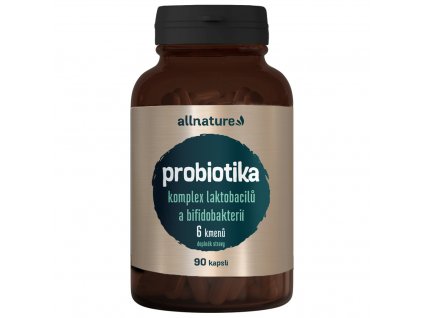 allnature probiotika komplex laktobacilu a bifidobakterii 90 cps
