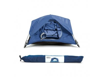 Tiny tents blue