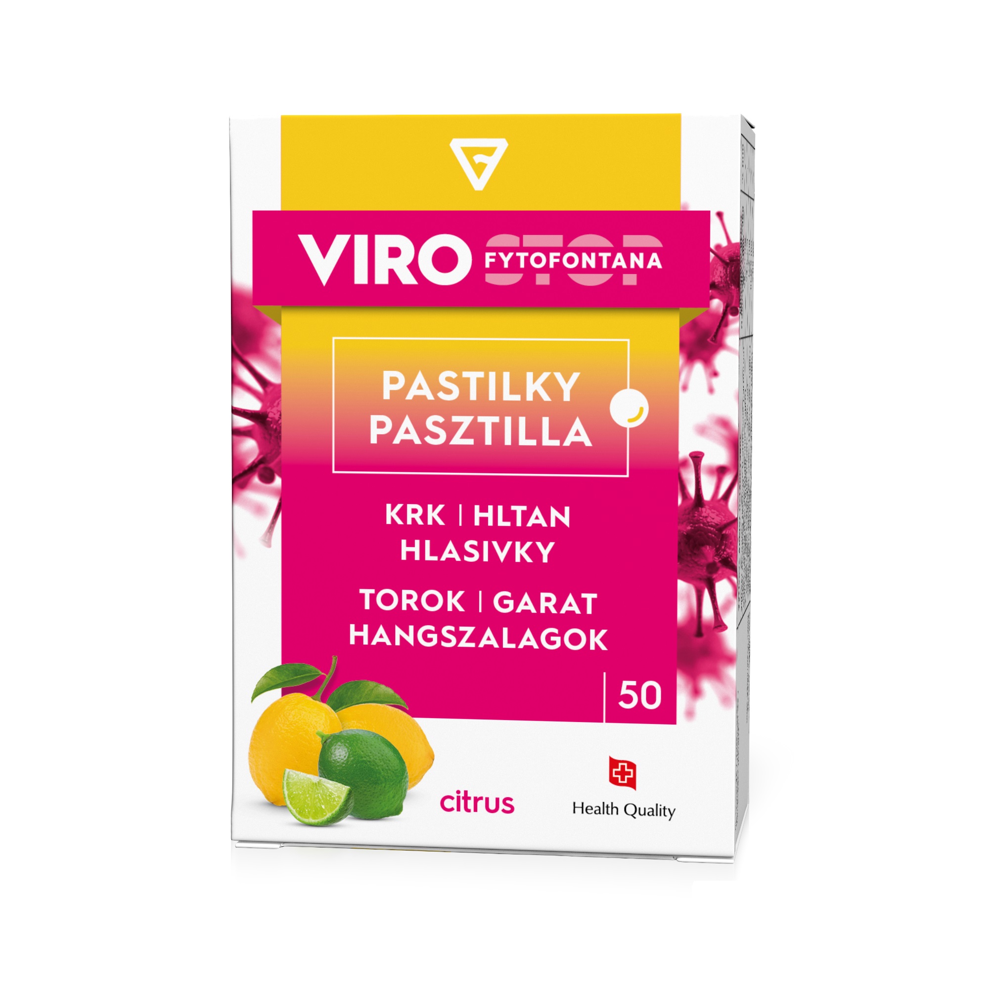 Virostop Pastilky citrus 50ks