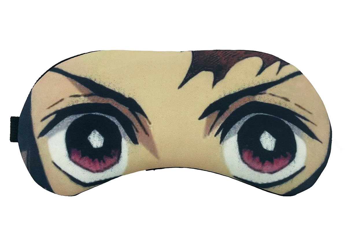 Levně Maska na oči na spaní - Anime Velké kaštanové oči