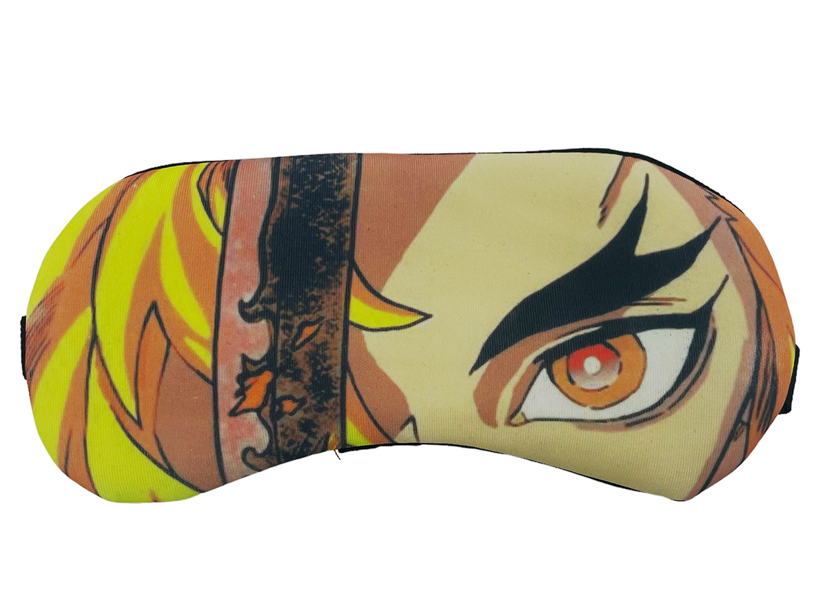 Maska na oči na spaní - Anime meč přes oko