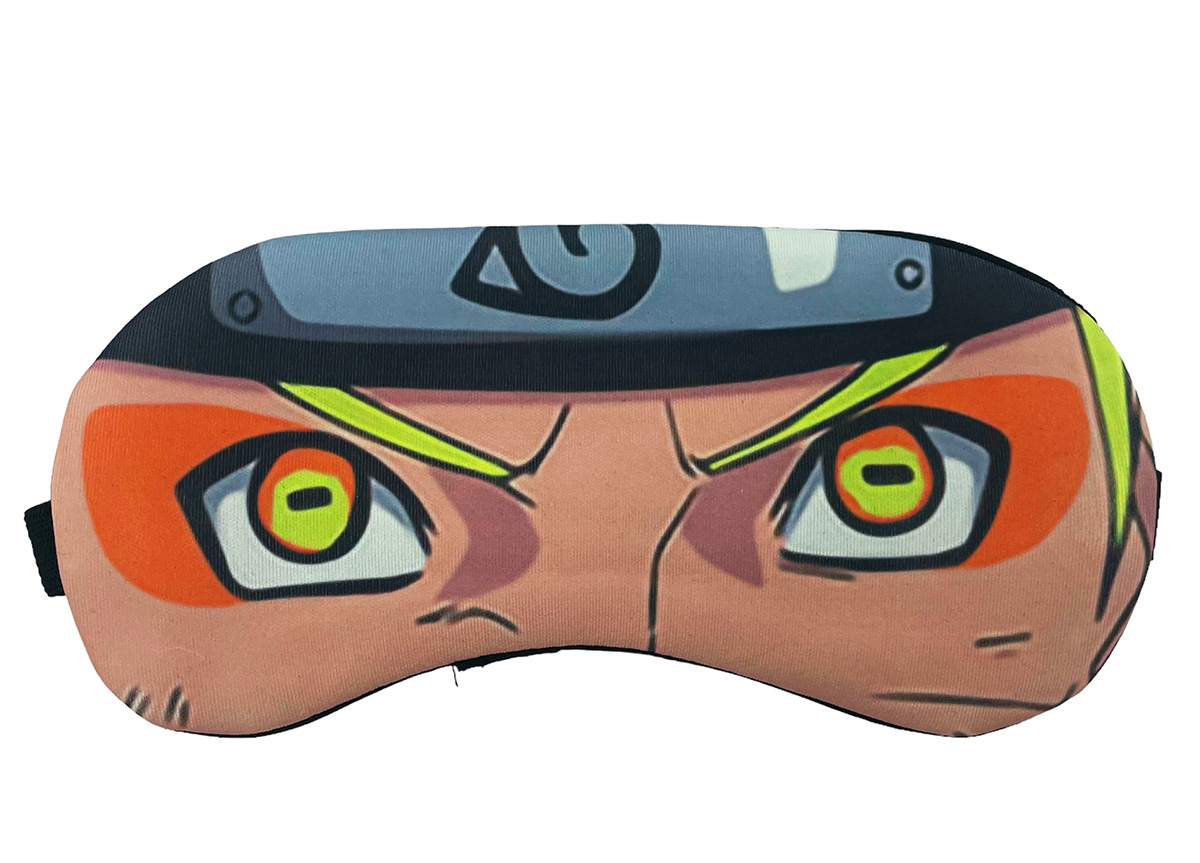 Levně Maska na oči na spaní - Anime Oranžové oči