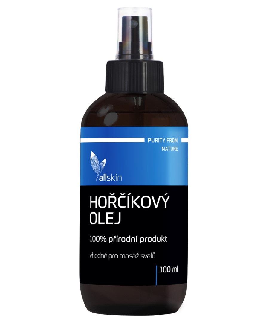 Allskin Hořčíkový olej s rozprašovačem 100 ml