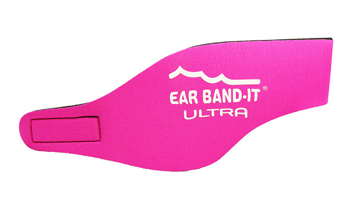 Ear Band-It® Ultra Růžová čelenka na plavání Velikost čelenky: Velká (10-99 let)