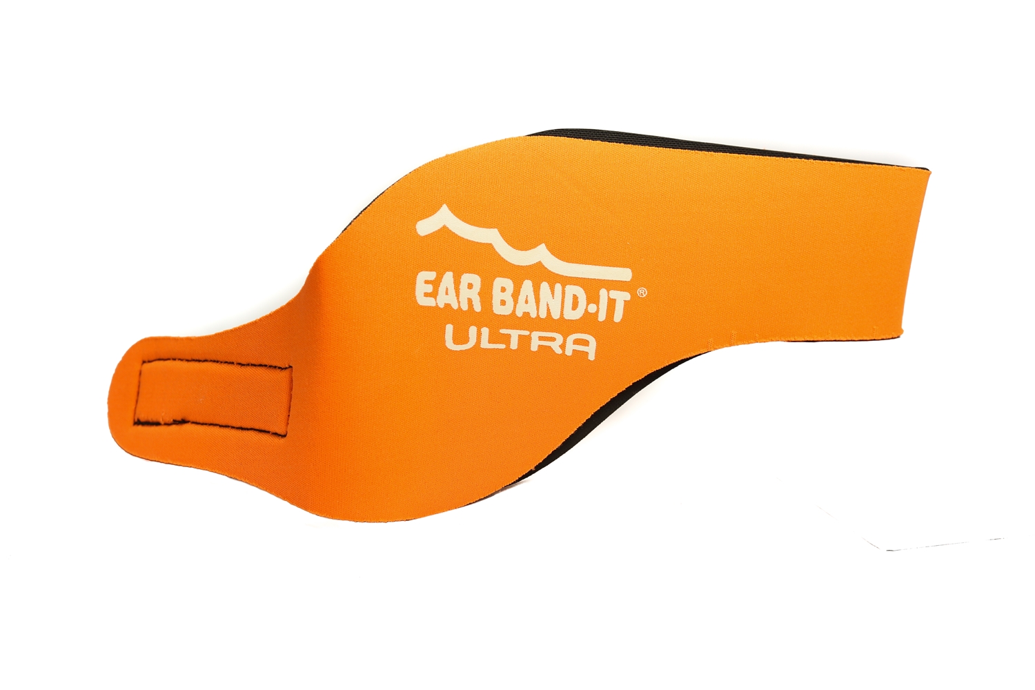 Ear Band-It® Ultra Oranžová čelenka na plavání Velikost čelenky: Střední (4-9 let)