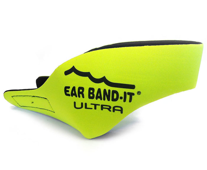 Ear Band-It® Ultra Žlutá čelenka na plavání Velikost čelenky: Velká (10-99 let)