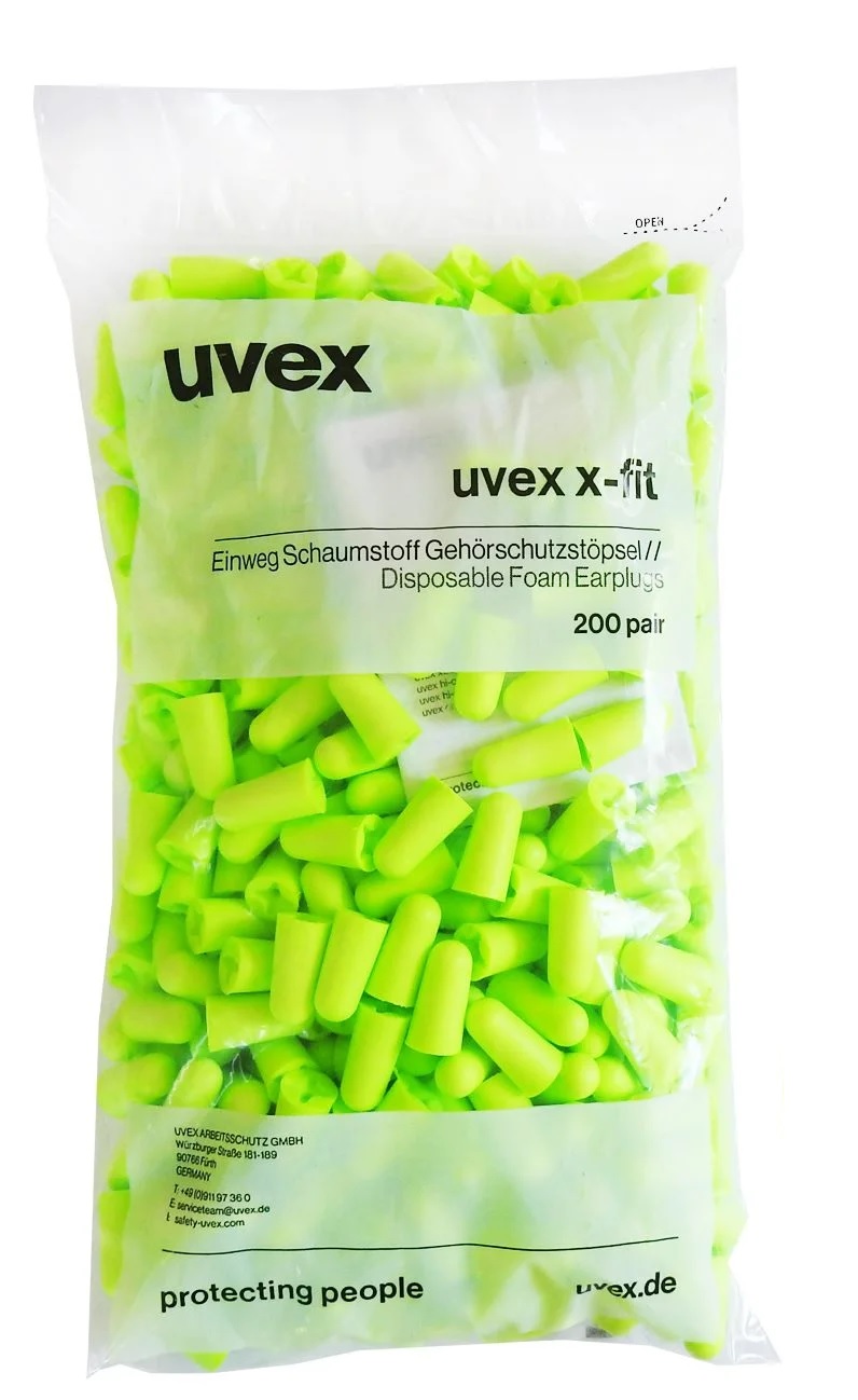 UVEX x-fit - 200 párů (náhradní náplň v sáčku)