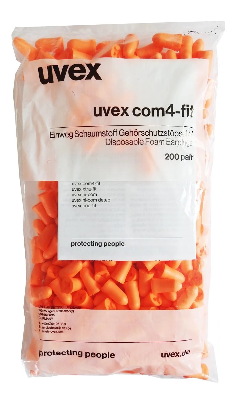 UVEX com4-fit - 200 párů (náhradní náplň v sáčku)