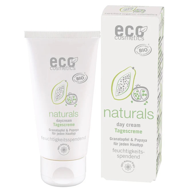 Eco Cosmetics Denní krém BIO - s granátovým jablkem a papájou, 50 ml