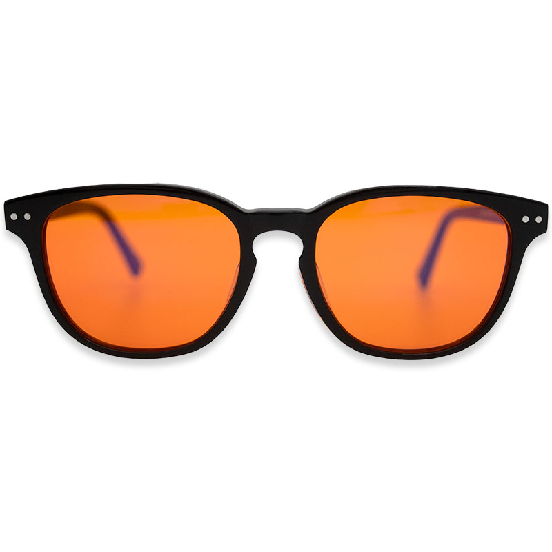 Lunesto Blue Light - oranžové brýle blokující modré světlo Barva: Černá