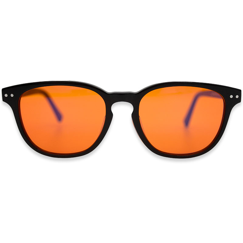 Lunesto Blue Light oranžové brýle černé