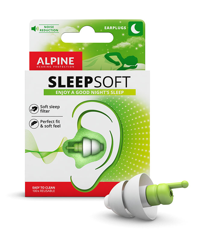 Alpine SleepSoft špunty na spaní -25 dB 1 pár