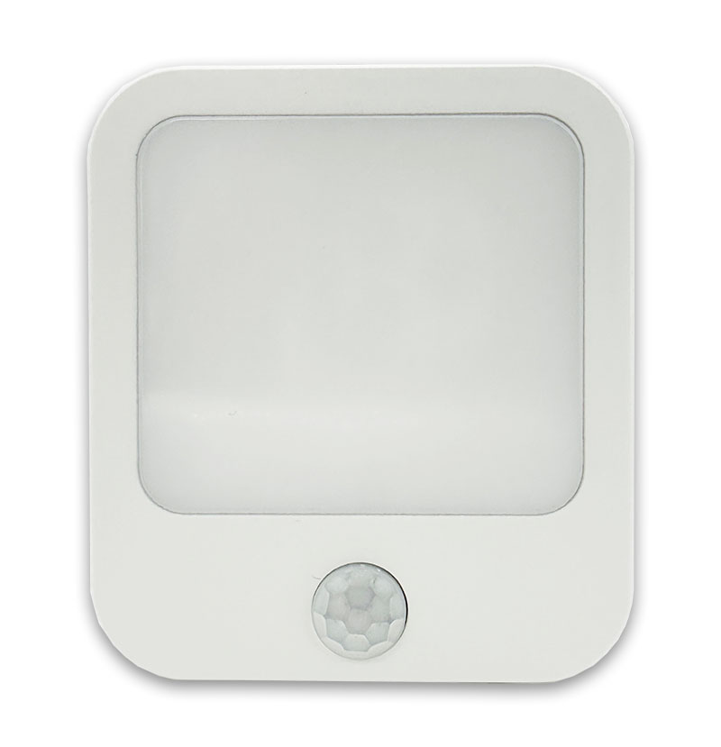 LED Noční světlo do zásuvky, senzor pohybu, bez modré složky