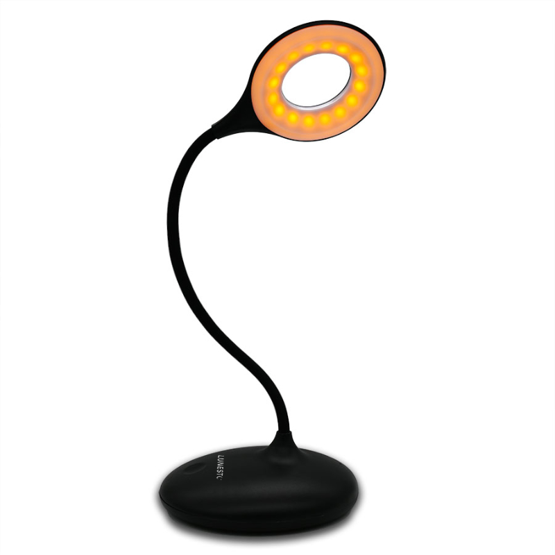 Lunesto LED Lampička na čtení bez modré složky Barva: Černá