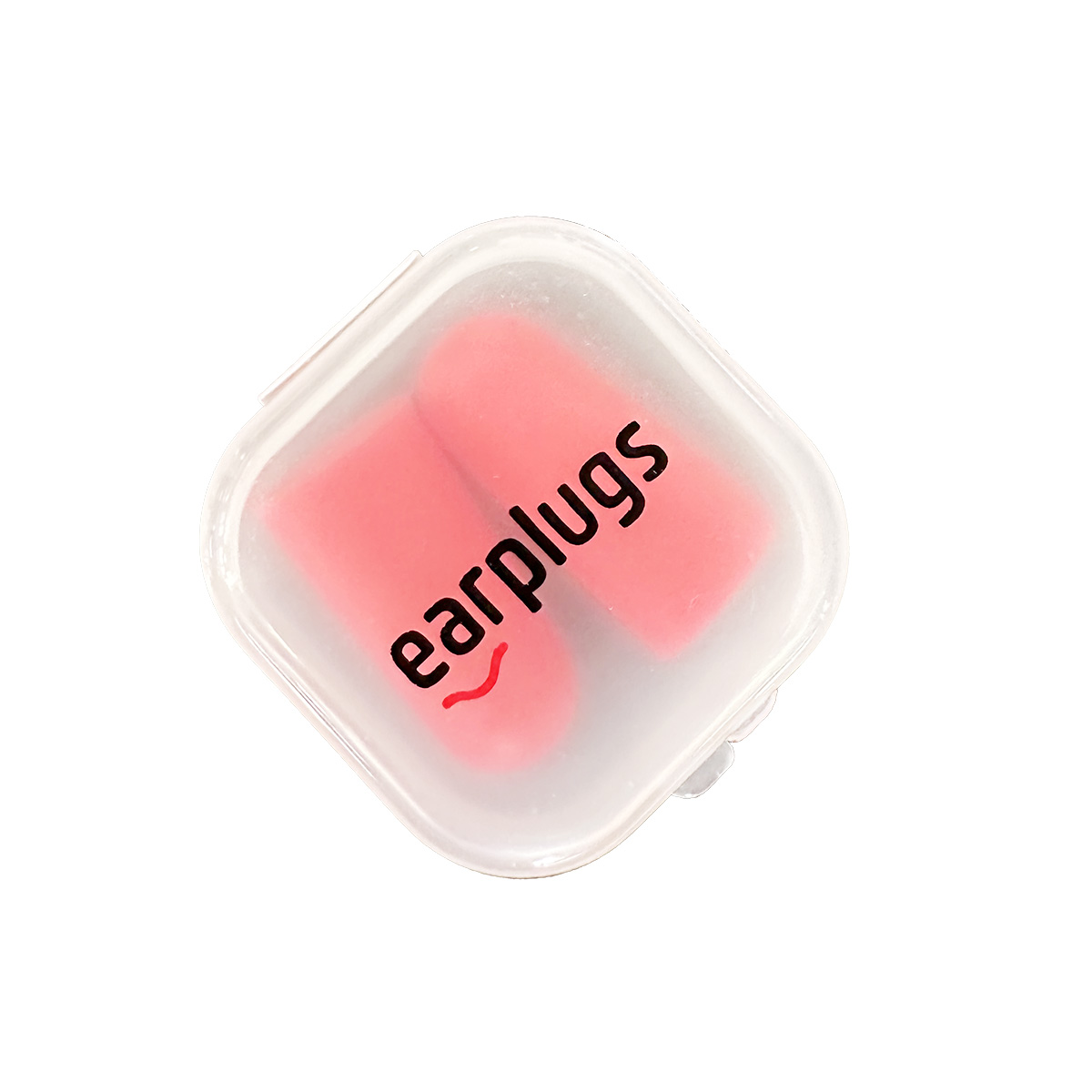 Levně Earplugs pěnové špunty do uší v plastové krabičce - 1 pár