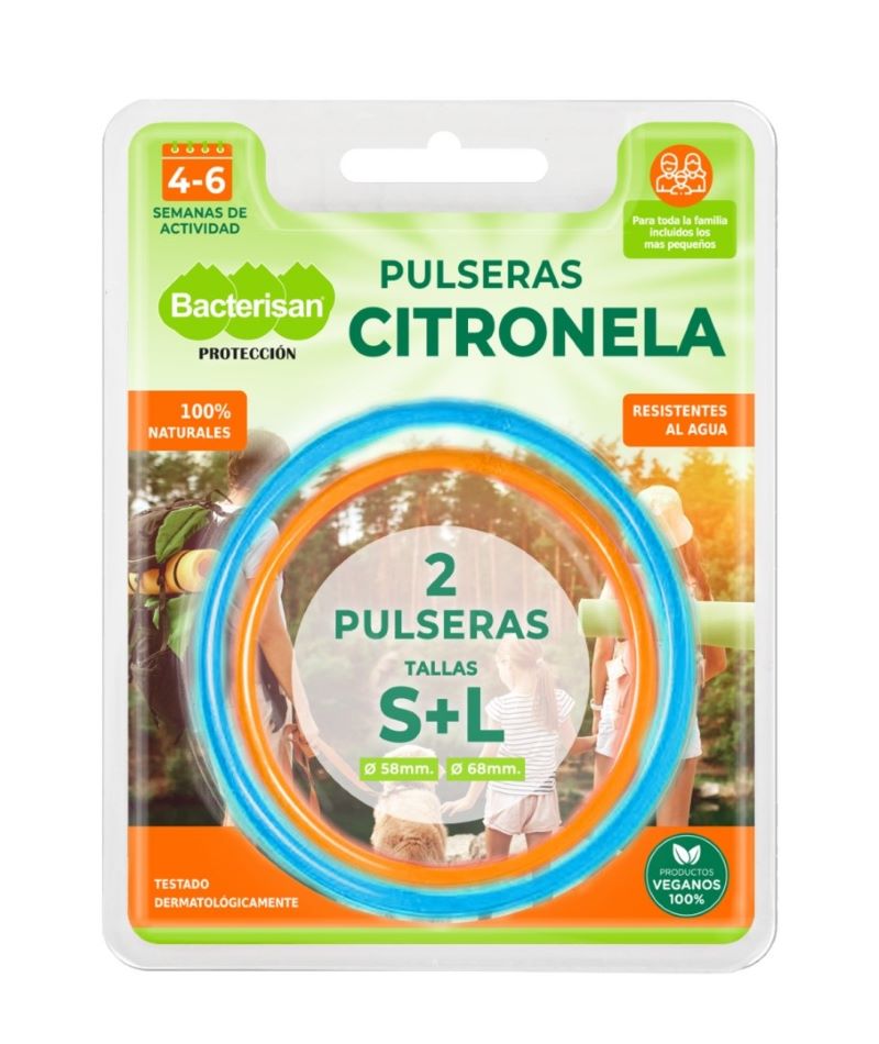 Levně Bacterisan repelentní nármek s citronelou 2 ks
