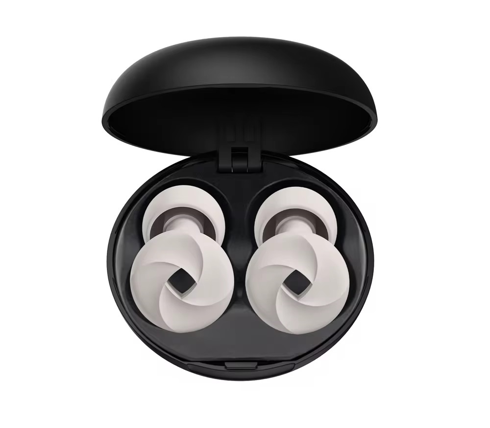 Levně Sleep Earplugs špunty do uší s usazovacím kroužkem Barva: Šedá