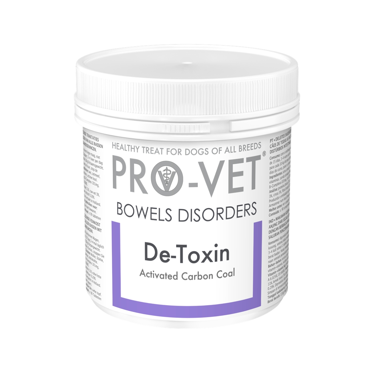 Levně Pro Vet DE-TOXIN S AKTIVNÍM UHLÍM 90 tbl