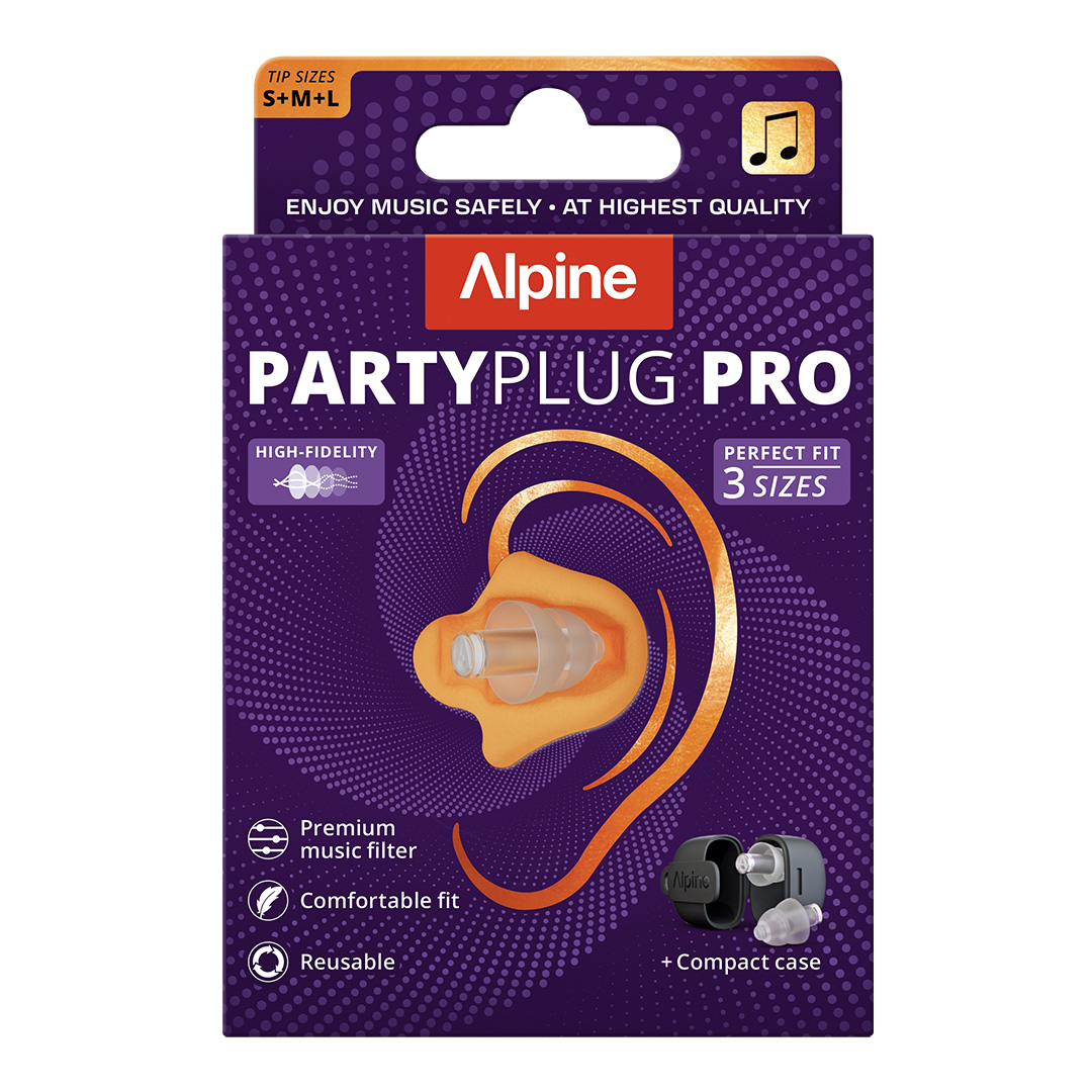 Alpine PartyPlug Pro Natural Chrániče 21 dB 1 pár Barva: Transparentní