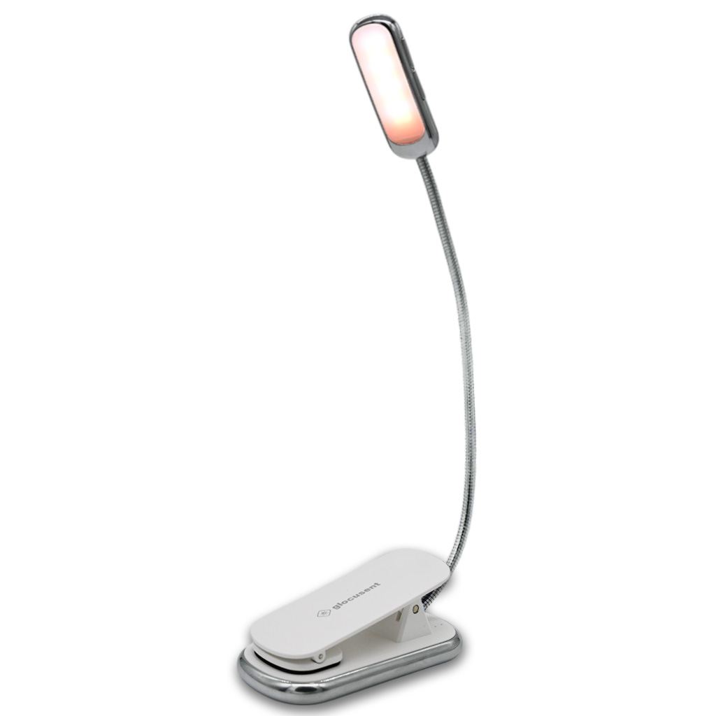 Glocusent Posh LED Lampička na čtení s CLIP-ONEM Barva: Bílá