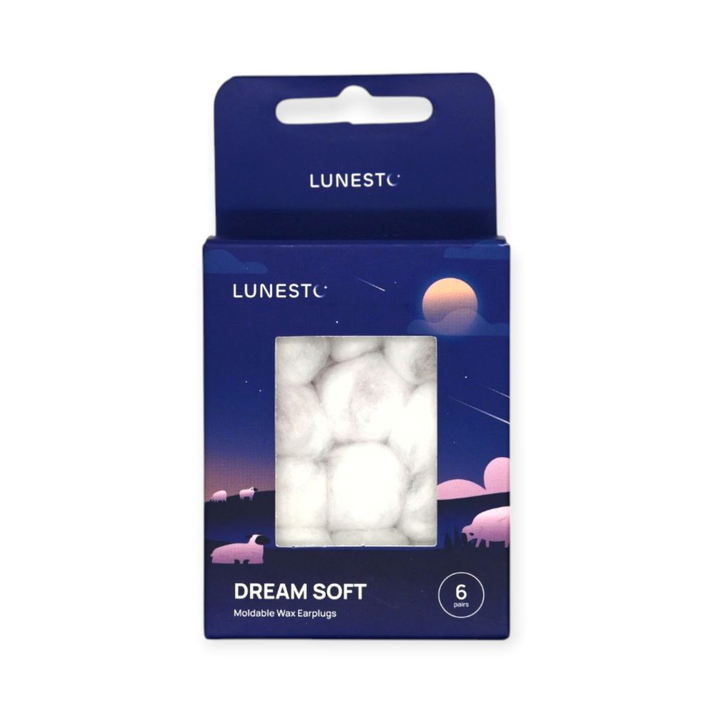 Lunesto Dream Soft voskové špunty do uší 6 párů