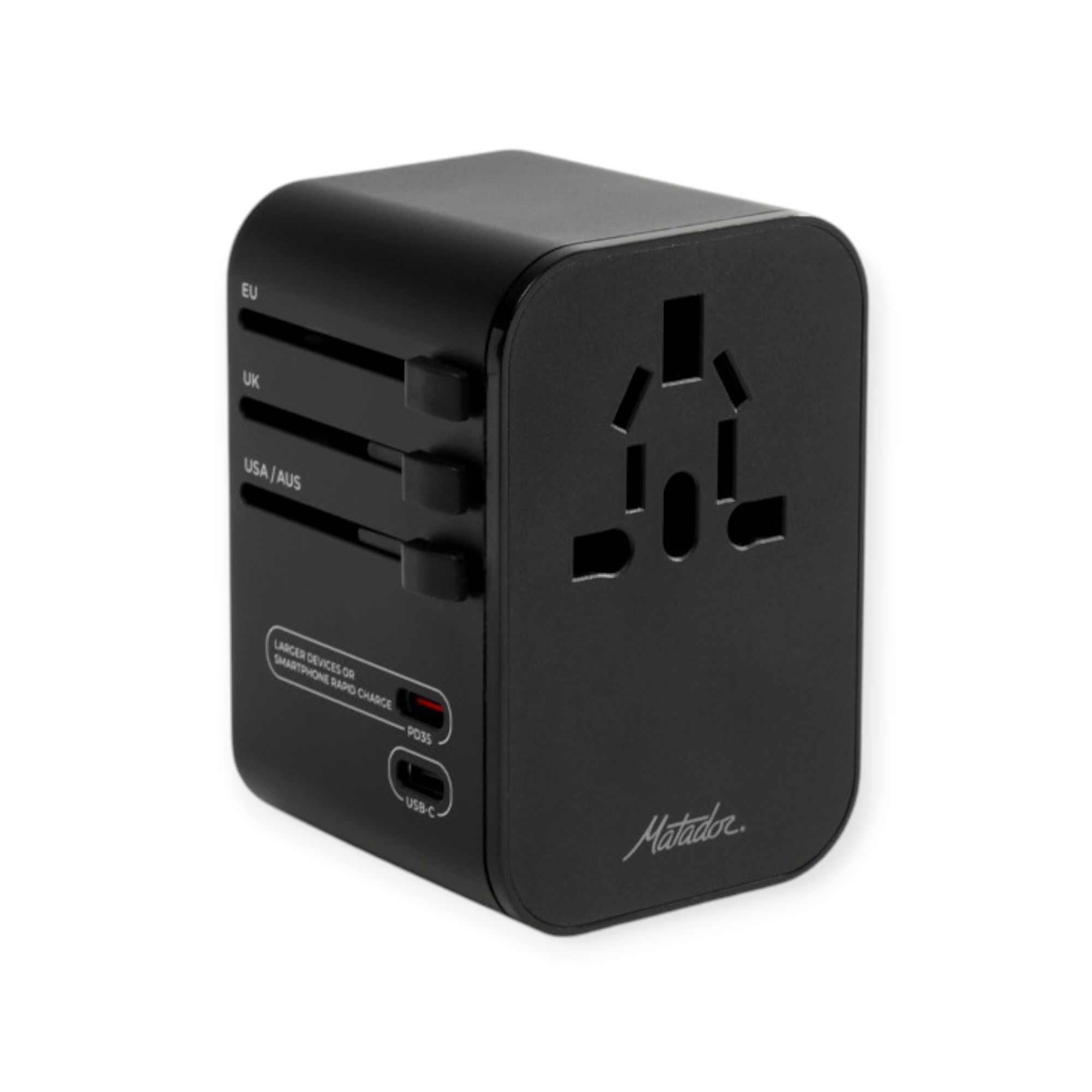 Matador Cestovní adaptér do zásuvky Barva: Černá