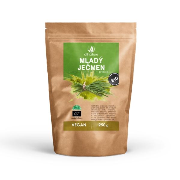 Mladý ječmen prášek Bio Allnature 250 g