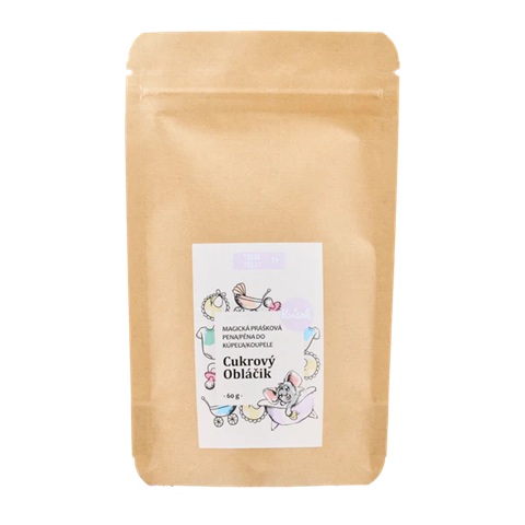 KVITOK Magická pěna do koupele cukrový obláček 60 g