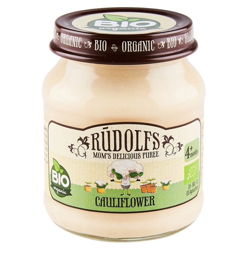 Rudolfs BIO Příkrm květák, 120 g