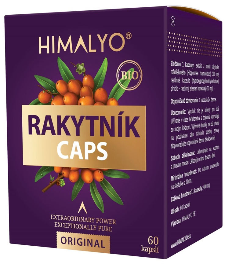 HIMALYO Rakytník kapsle 60 ks BIO
