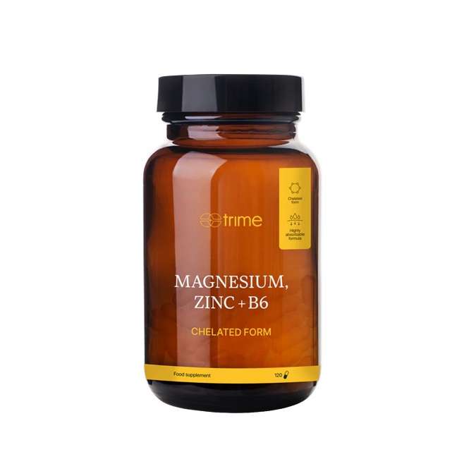 Trime Magnesium+Zinek+B6, 120 ks