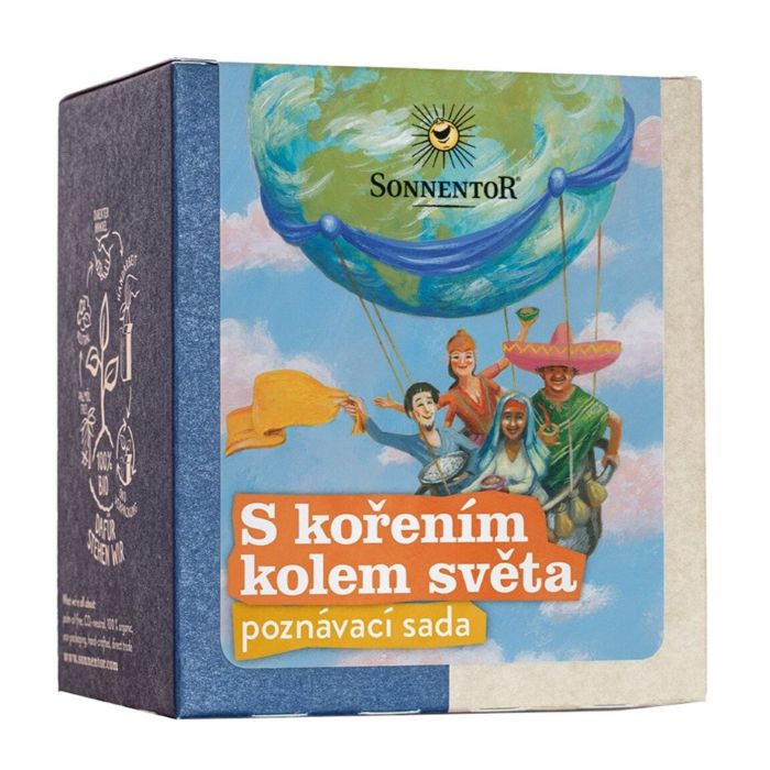 Sonnentor S kořením kolem světa - poznávací sada bio 50g